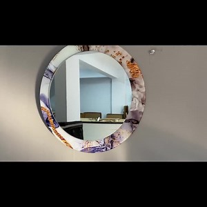 Entryway Hallway Mirror for Bathroom Vanity, Decorative Mirror on Tempered Glass, Living Room Mirror, Luxury Home Decor, Aesthetic Mirror - Etsy