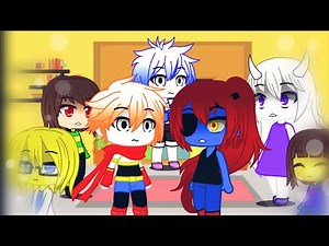 Undertale reacts to regular Sans (Gacha Club) part 9