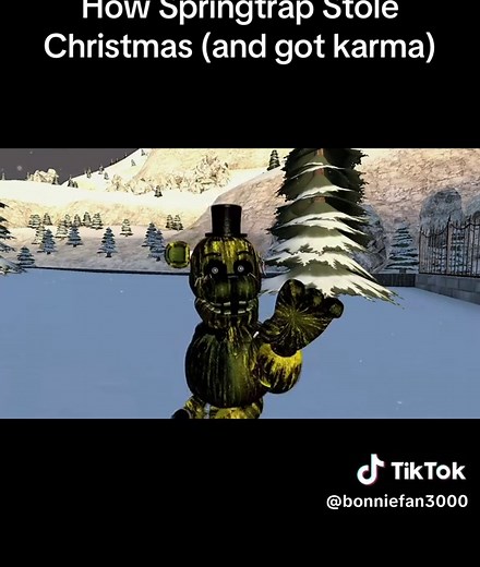 This is my first time trying camera work in GMOD! (SMG4 ahh video 😭✌️) #gmod #gmodfnaf #fnaf #springtrap #christmas