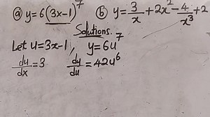 19K views · 614 reactions | Differentiation by Chain Rule || Calculus Well Explained For Tuitions WhatsApp 0971066747 | Harrison J Zulu Tutor | Facebook