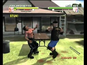 Backyard Wrestling Xbox Gameplay