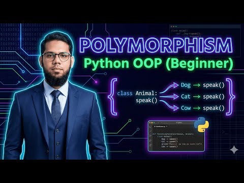 Polymorphism in Python OOP — Super Simple Explanation for Beginners | Code With Hafiz