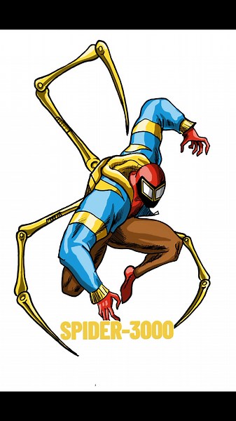 EL SPIDERVERSE DE NUESTRA COMUNIDAD🕷 23. Spider-3000 #ink #art #draw #drawing #arte #artist #dibujo #dibujoatinta #spiderman #spiderverse #fyp #foryou #parati