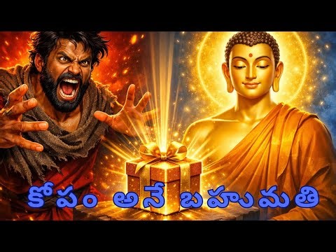 కోపం ఒక బహుమతి — జీవితం మార్చే బుద్ధుని కథ | Telugu Moral Story
