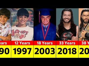 WWE Roman Reigns Transformation From 1 to 39 Years Old
