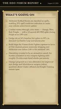 Alchemist Melee Build Claims No-Compromise R10 Power #ddo #mmorpg