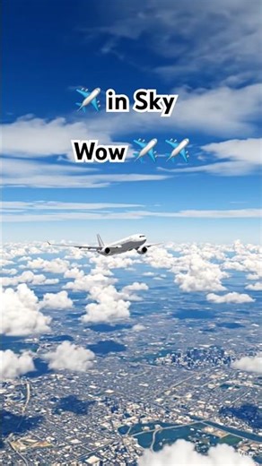 Airplane in the sky #explore #trending #viral #reels #shortsfeed