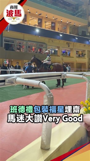 班德禮包裝福星埋齋馬迷大讚Very Good #hkracing #賽馬直擊
