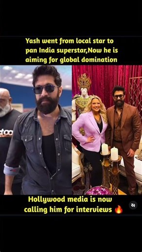 Yash 🔥 One Movie → Pan India Stardom 😳#yash #toxic