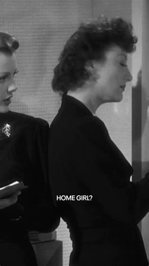 Turner Classic Movies on Instagram: "Crystal Allen you will always be famous. Joan Crawford and Virginia Grey in THE WOMEN ('39)"