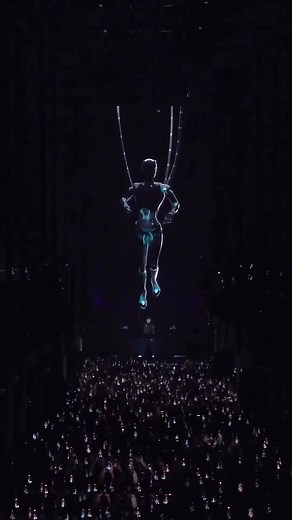 Unreal Afterlife Visuals at Printworks - Techno Rave Robot Dance Music