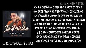 La Prisión (Letra) Ñengo Flow | La Bombòn De Houston