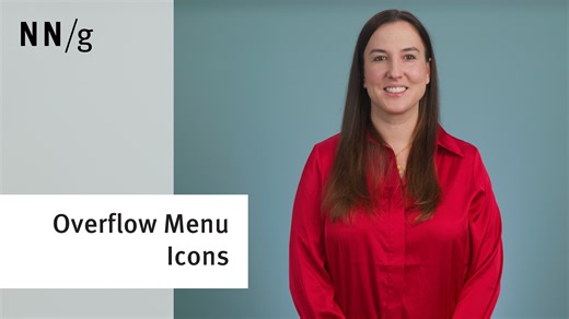 Overflow Menu Icons (Video)