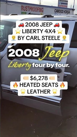 Carl Steele presents a 2008 Jeep Liberty 4x4 with only 99,000 miles
