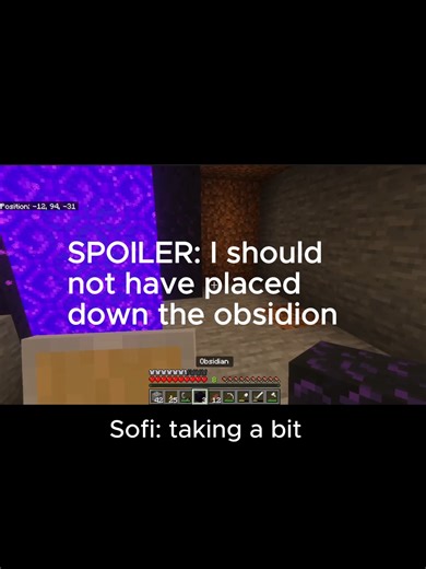 Allie y Sofi enfrentan el Nether en Minecraft