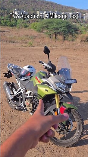TVS Apache RTX Mileage Test