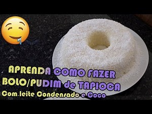 How to make tapioca pudding cake with three milks
