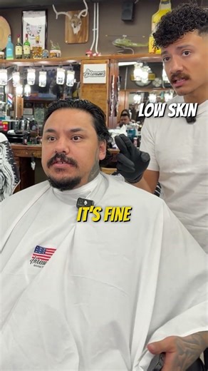 Modern Mullet w/ Middle Part & Low Taper 🔥 Full Flow Transformation #barber #cypress #lowtaperfade