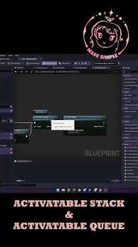 UE5.6 Activatable Stack & Queue #unrealengine #tutorial #gamedevelopment #gaming