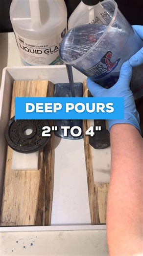 736 reactions · 92 shares | Pour deeper, save bigger!  Up to 35% OFF Liquid Glass® Deep Pour Epoxy—Amazon Exclusive! | Superclear Epoxy | Facebook