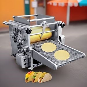 [Hot Item] The Best Mexican Manual Heavy Duty Commercial Mexican Cast Iron Roller Price Electric Corn Flour Shell Taco Roti and Tortilla Machine Flour Maker for Sale