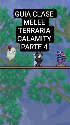 MELEE CLASS GUIDE FOR TERRARIA CALAMITY PART 4 ​​#terraria #gaming #games #tmodloader #day