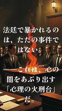 1分でわかる名作ミステリー紹介 第7話「火刑法廷」