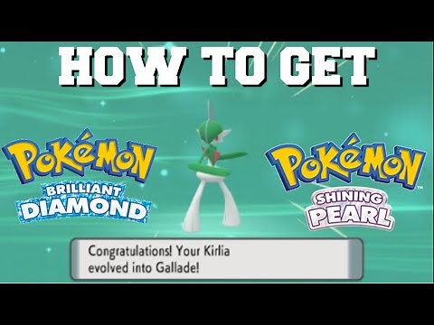 HOW TO EVOLVE YOUR KIRLIA INTO GALLADE IN POKEMON BRILLIANT DIAMOND AND SHINING PEARL!