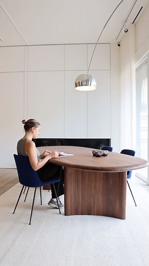 Not just a table… A masterpiece made from solid wood… #walnut #artisan #table #interiordesign #artisanlovewood | AMBERTREE