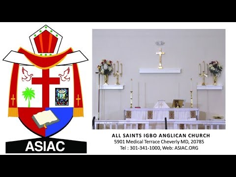 All Saints Igbo Anglican Church | Sunday Worship Service | January 11, 2026