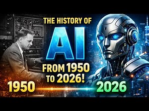 The History of Artificial Intelligence | From 1950 to 2026 Explained