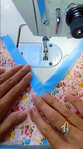 Easy Way to Sew a V-Neck Collar ✂️ | Sewing Tutorial.#sewing #sewingtips