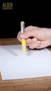 yellow marker, first use #asmr #asmrsounds #macroart #macro #macrophotography #makrofotografia #closeup #closeupphotògraphy #raw_macro #kings_macro #macro_highlight #macro_royals #macroworld_tr #macro_vision #macro_captures #macro_holic #microworld | Alien Inventory