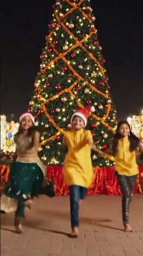 Christmas in India 🇮🇳✨ | Bollywood Style Celebration 🎄💃🔥