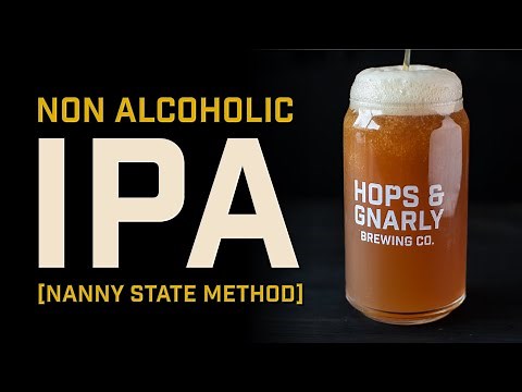 How To Brew a Non-Alcoholic (NA) IPA | Nanny State AF Beer | Brewtools B40 | EP42 | Hops & Gnarly