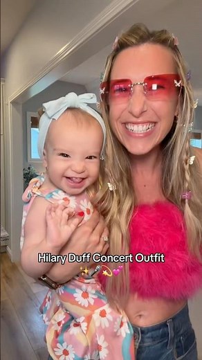 Hilary Duff Concert Outfit Ideas (Mom & Daughter Edition!) 👯‍♀️✨ #hilaryduff #concertoutfit