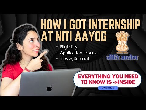 How to get NITI Aayog internship 2024 | NITI Aayog internship interview | Internship Roadmap