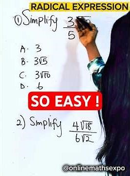 How To Simplify Square Roots #mathshorts #viralmathshorts #squareroot #mathtricks