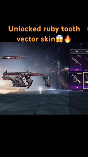 Mythic forge ruby tooth vector unlocked 🔥🔥