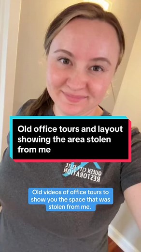 Old office tours repurposed to show you the layout and the area that was stolen from me.