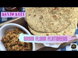 Easy Gram Flour Flatbread by ZH World