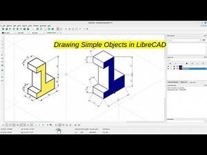 Orthographic exercise, draw a simple object.