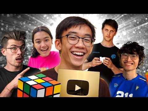 A Cubing YouTuber Just Hit 1M... So I Did This