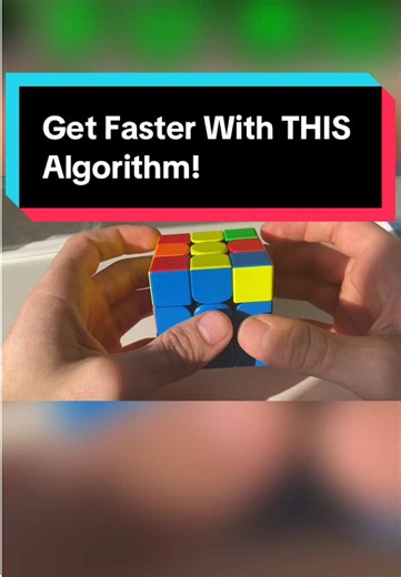 This Algorithm Will Make You Faster At Rubik’s Cubes! #rubikscube #algorithm #cuber #cubing #cubers