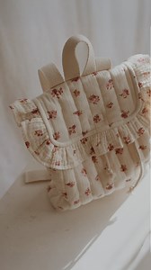🎒 Make your little one’s day with this adorable frilly backpack! Perfect for carrying snacks, toys, or top-secret treasures (I won’t ask 🐻).Includes video & photo step-by-step tutorial to make sewing a breeze. 🧵✨ Tag my profile when you make yours— I am so excited to see your creations! Let’s get stitching! 🪡💕#DIYBackpack #SewingForKids #HandmadeWithLove #TinySewingCompany #PDFSewingPattern #SewingIsFun #CreativeMoms #SewingProjects #BackpackPattern #FrillyBackpack | Tiny Sewing Company