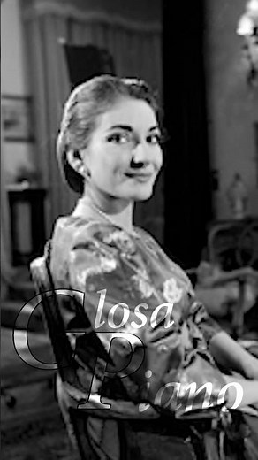 Maria Callas Begins “Caro nome” 🎭 | A Lesson in Expression and Elegance #opera #soprano #operalovers