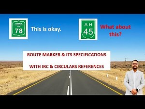 Route Marker & Its Specifications | Complete Guide with IRC & MoRTH Circulars