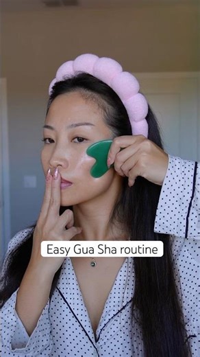 Easy Gua Sha Routine #guasha