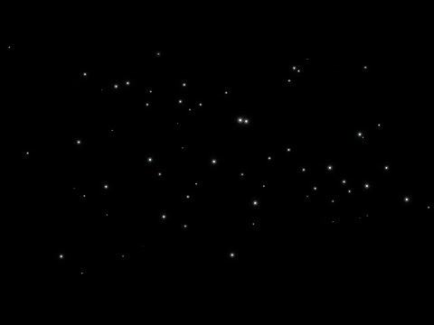 WHITE Fireflies Overlay for Video Editing (Perfect LOOP) &Transparent, 4K (see description)