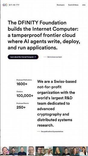 DFINITY Was Built To FIX Ethereum #ICP #InternetComputer #Shorts
